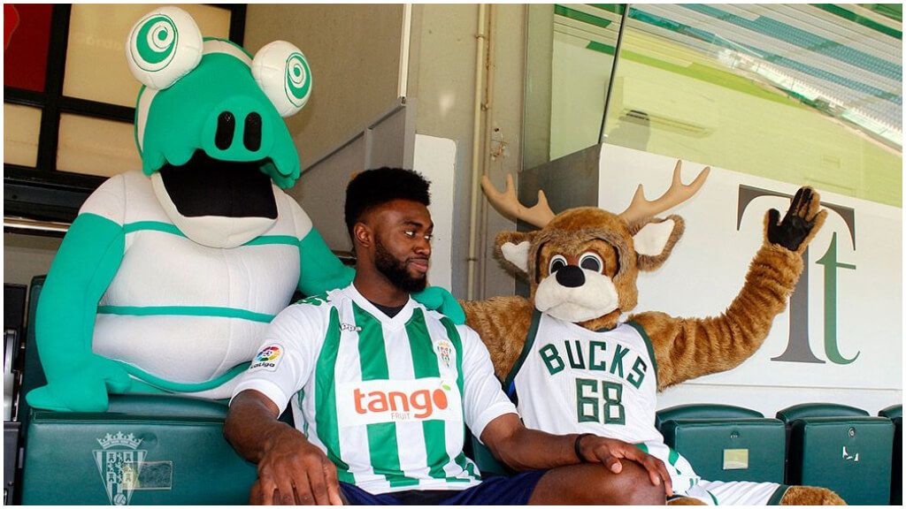  Jaylen Brown, durante su visita a Córdoba (foto: Cordoba CF).