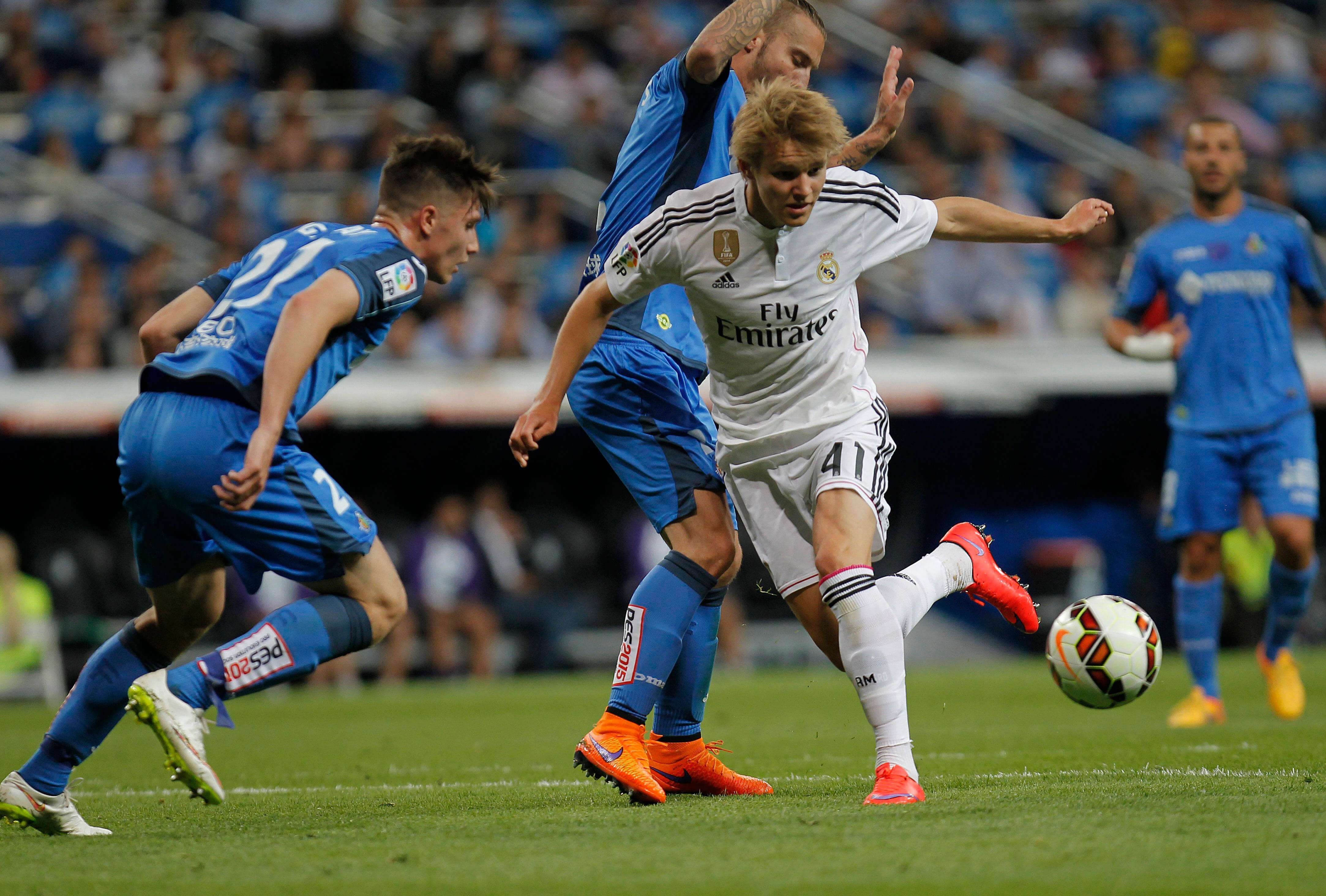Odegaard en su debut ante el Real Madrid (Cordon Press)