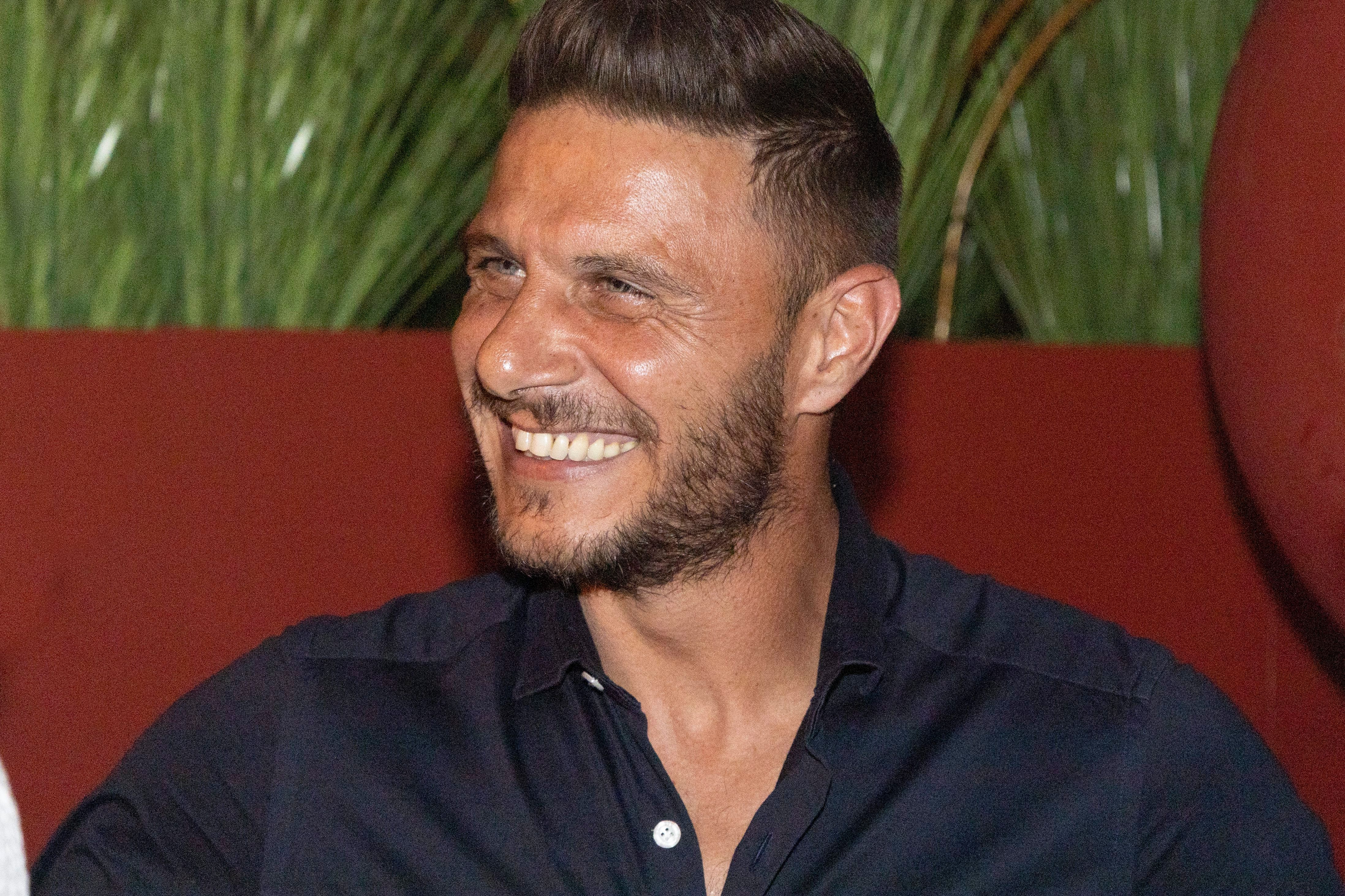  Joaquín, durante un acto.