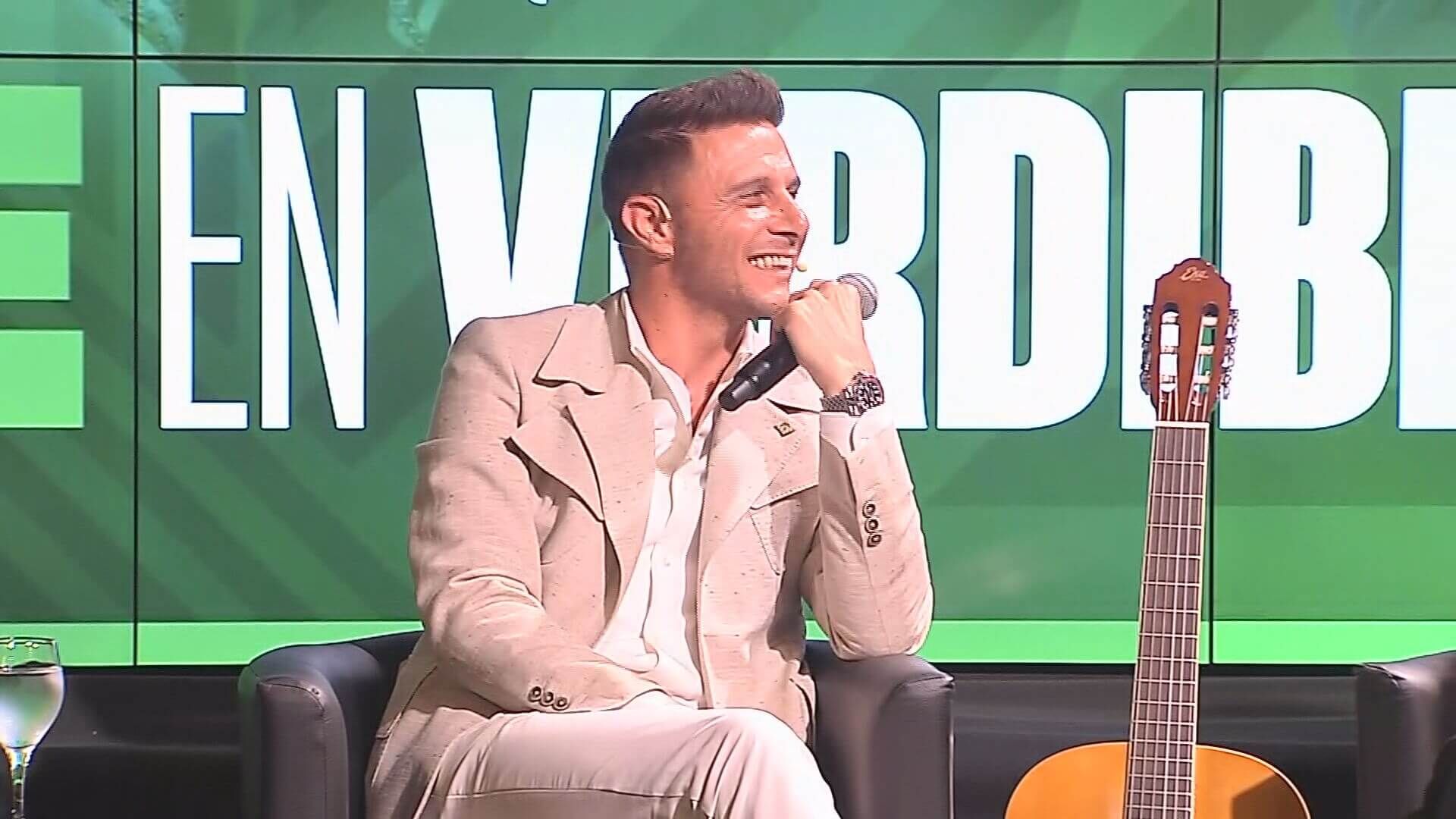  Joaquín Sánchez en el evento de 'Arte en verdiblanco'