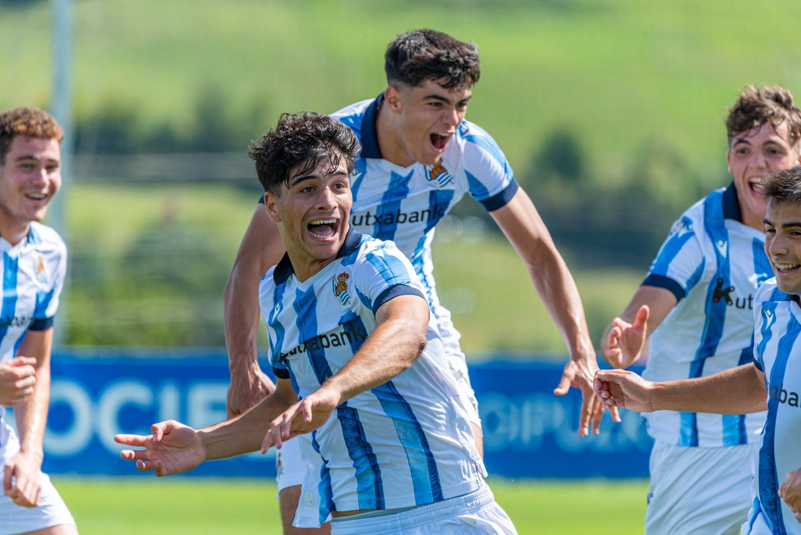 Jon Martin en uno de los futbolistas con mayor protección en la cantera de la Real Sociedad.
