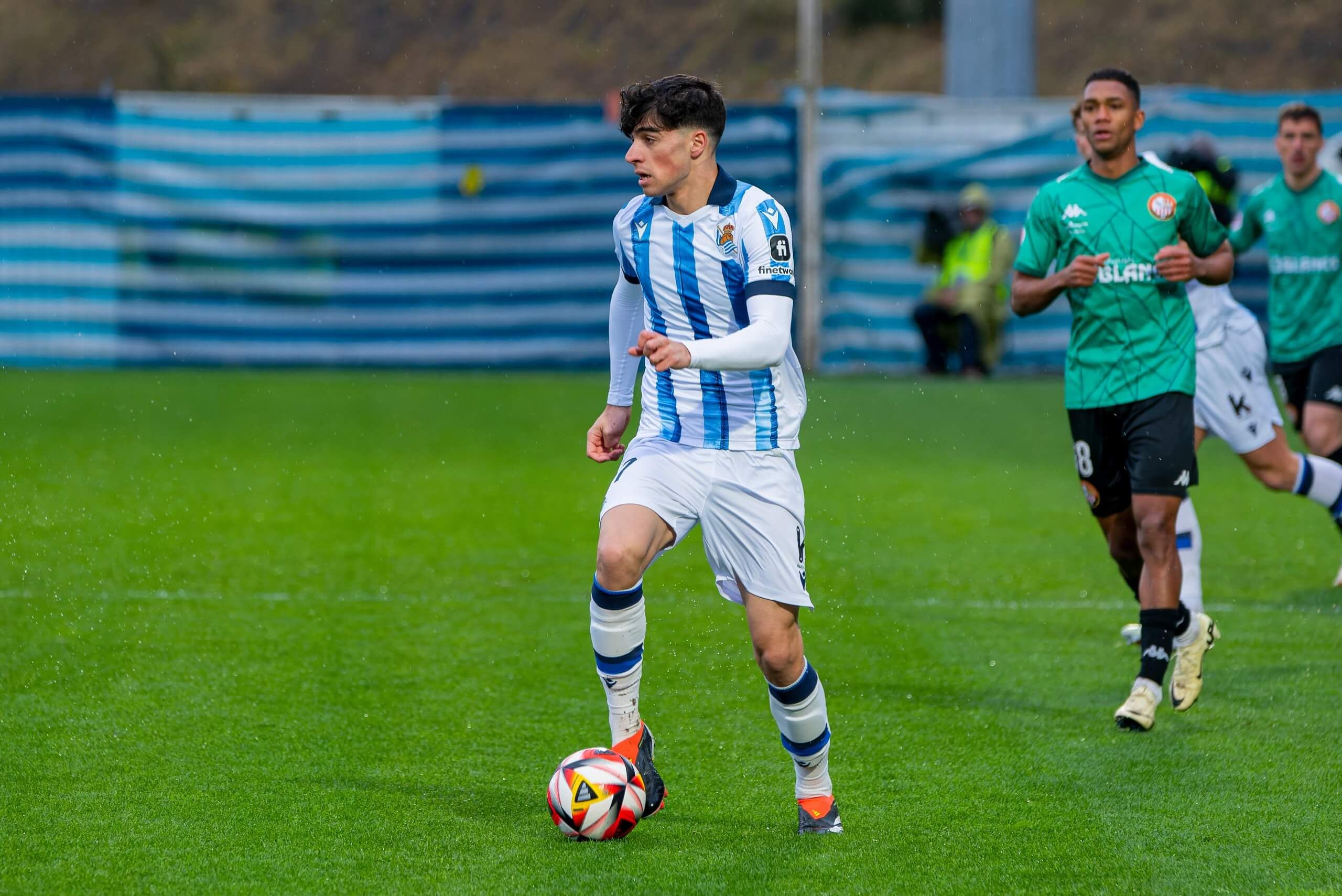  Jon Martín, jugador de la Real Sociedad.