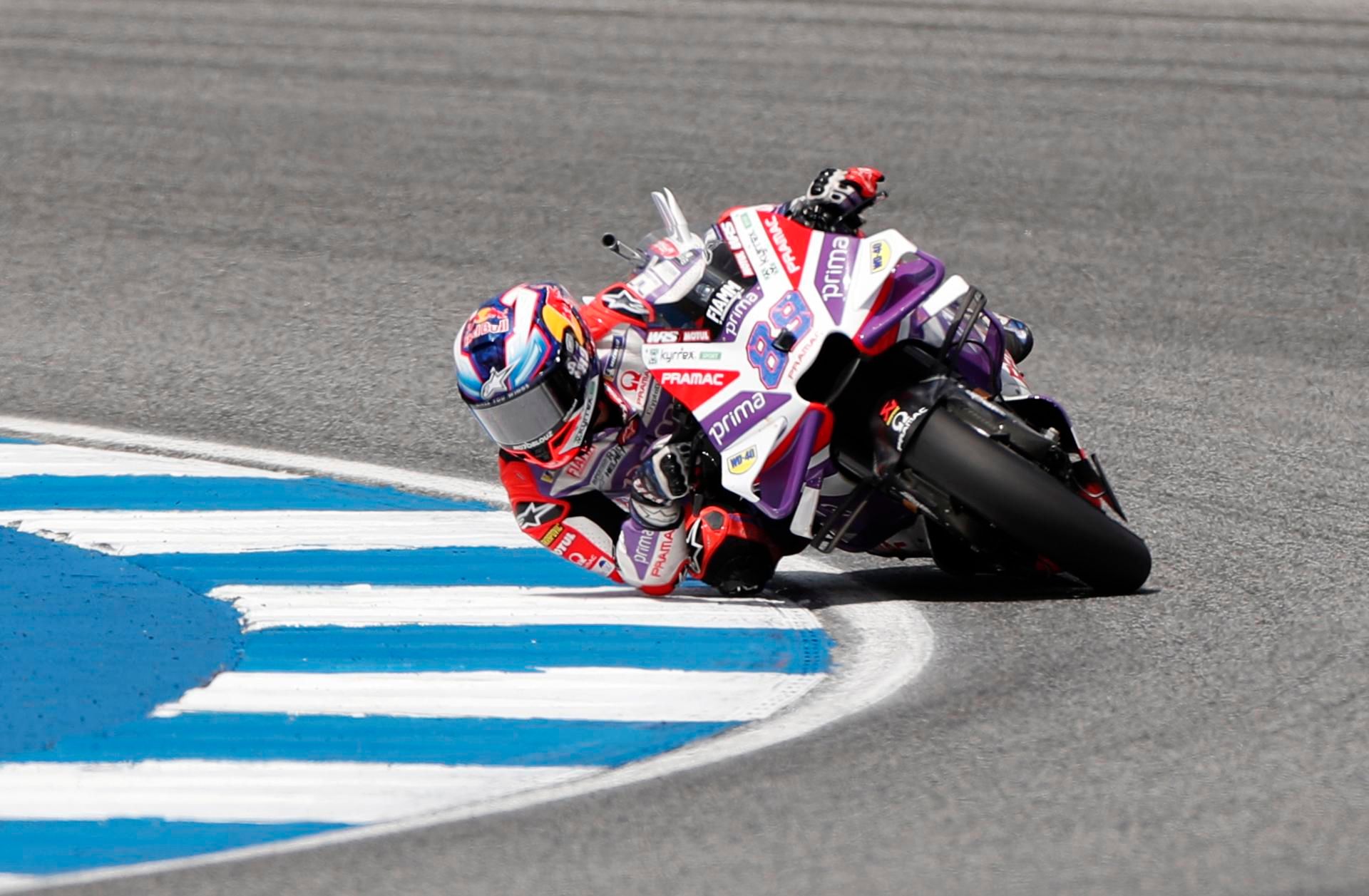  Jorge Martín, en el GP de Tailandia.