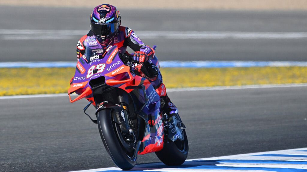 Jorge Martín, en el GP de Jerez.