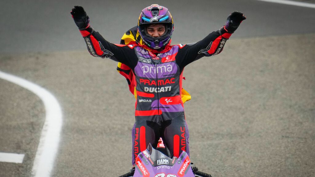 Jorge Martín, en el GP de Le Mans.