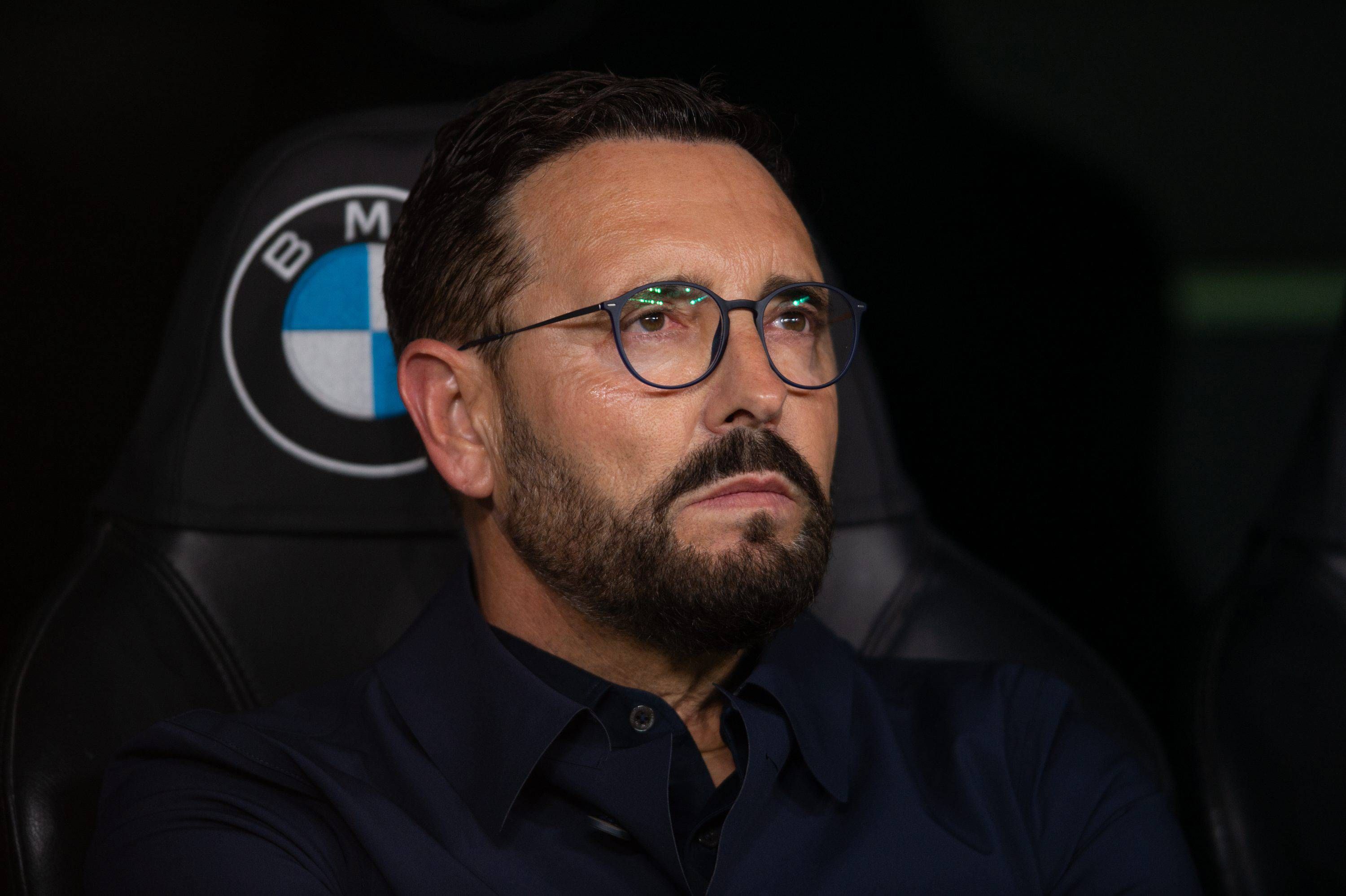  José Bordalás, en un partido con el Getafe.