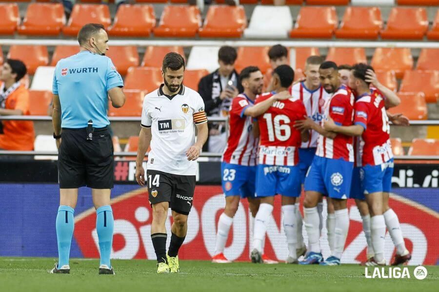 José Gayà, ante el Girona FC.