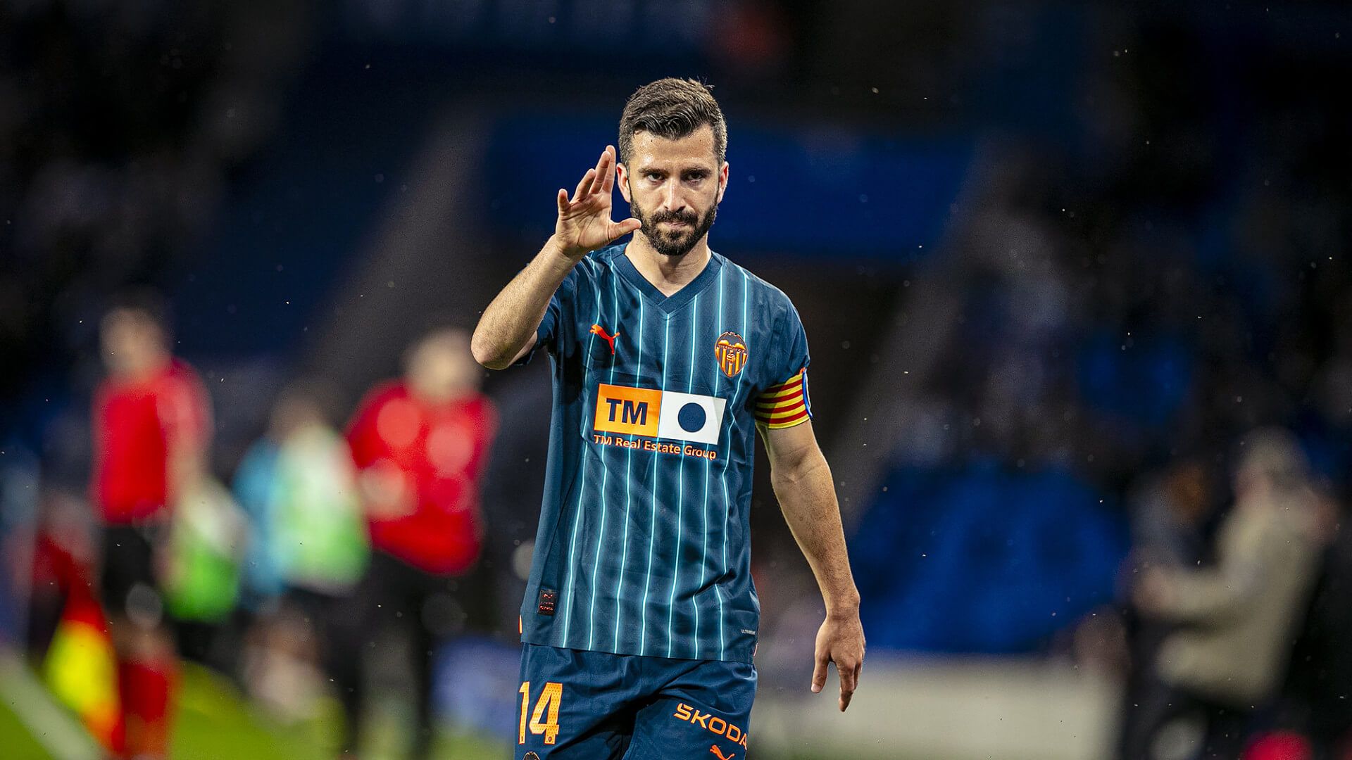  José Gayà, ante la Real Sociedad.