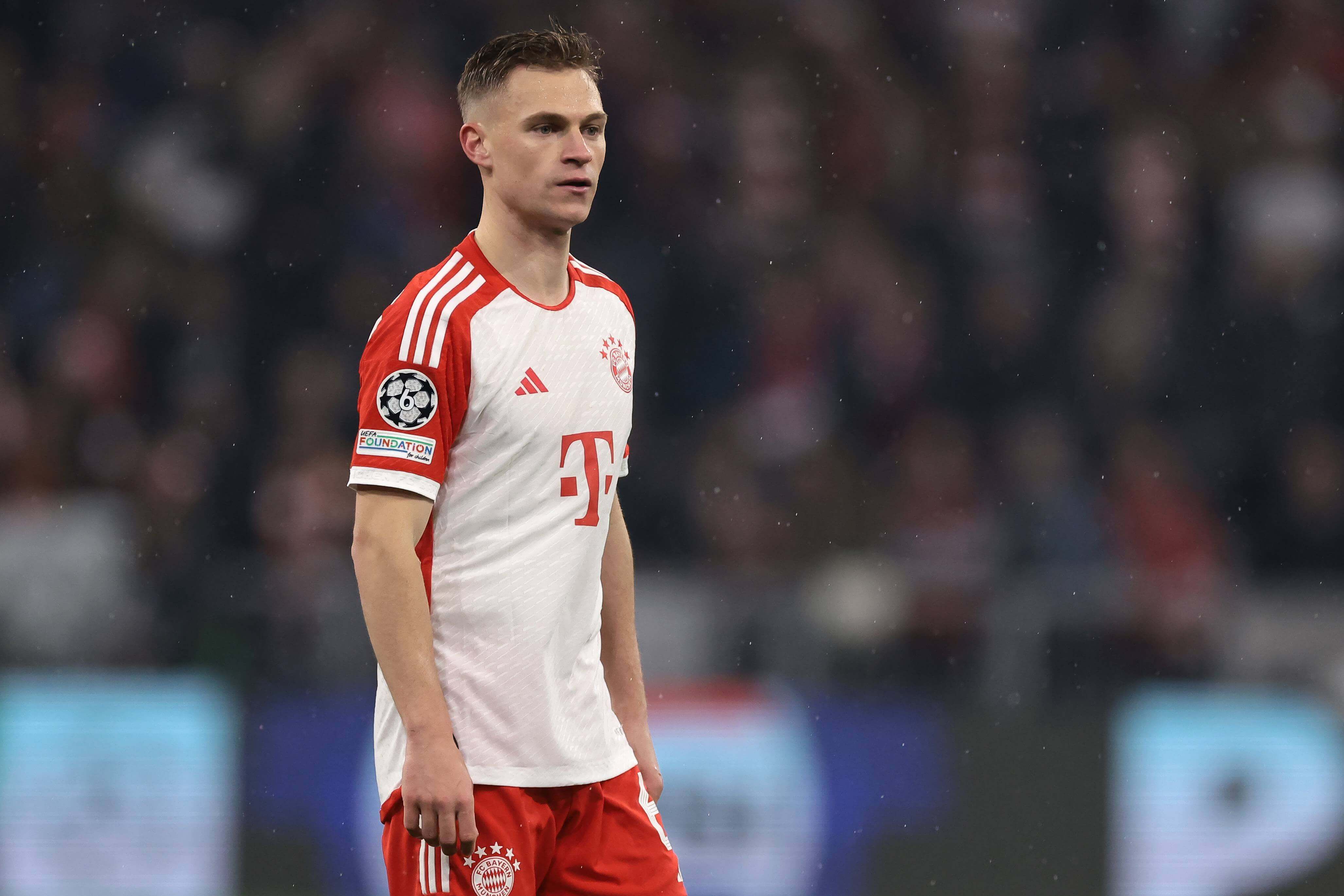 Joshua Kimmich, durante un partido del Bayern de Múnich.