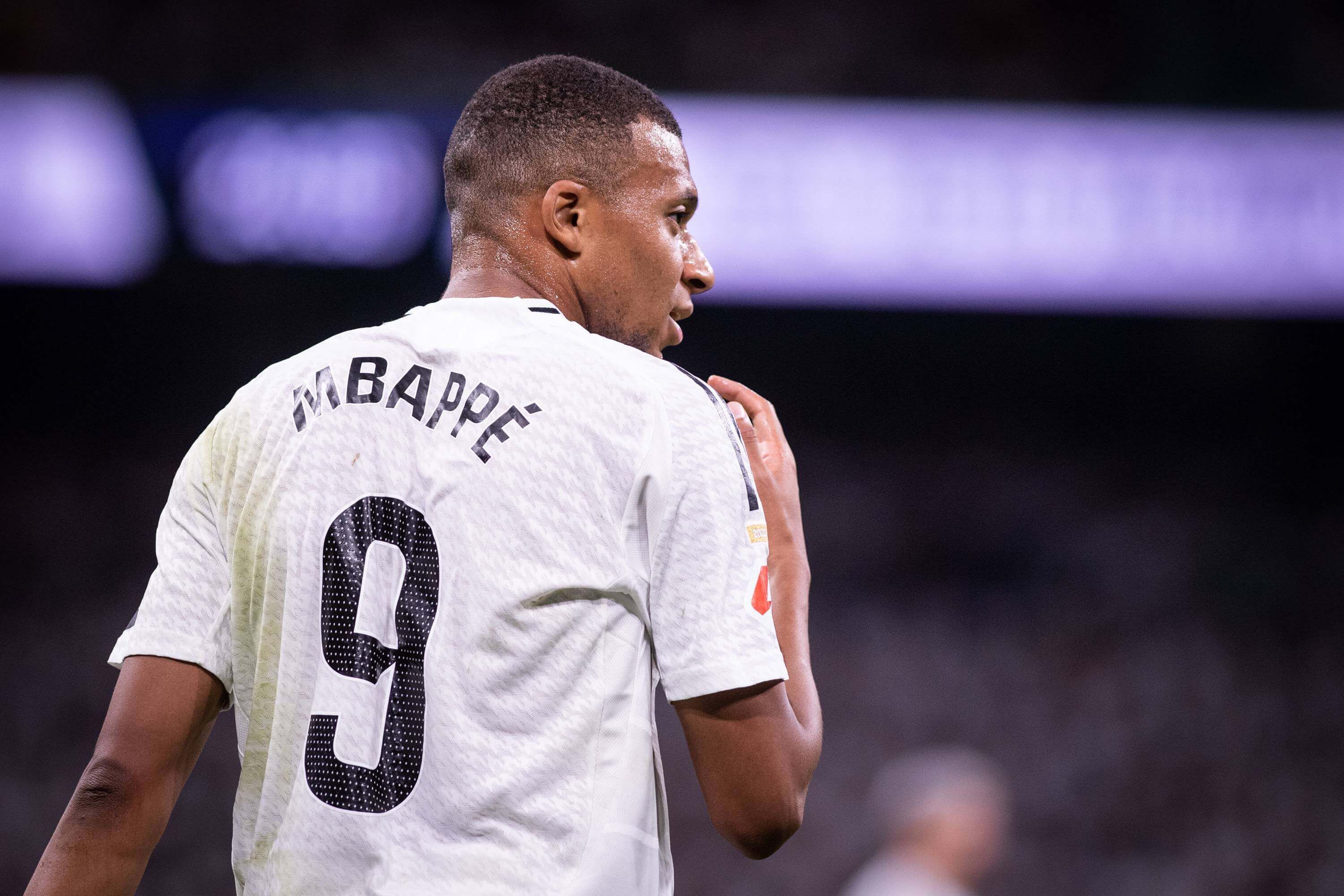 Kylian Mbappé, en el Real Madird-Betis.