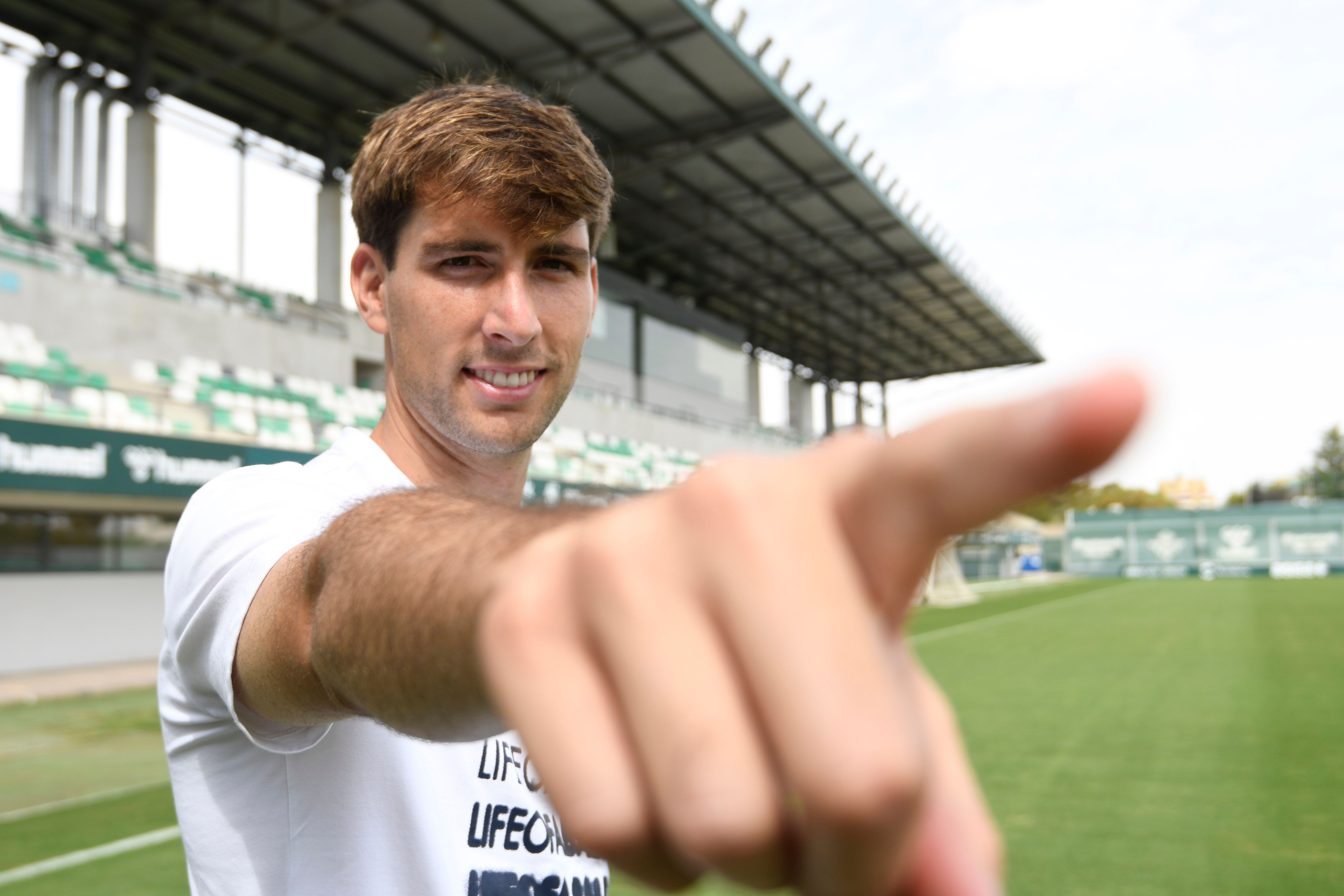 Juan Miranda, en su entrevista para ElDesmarque.