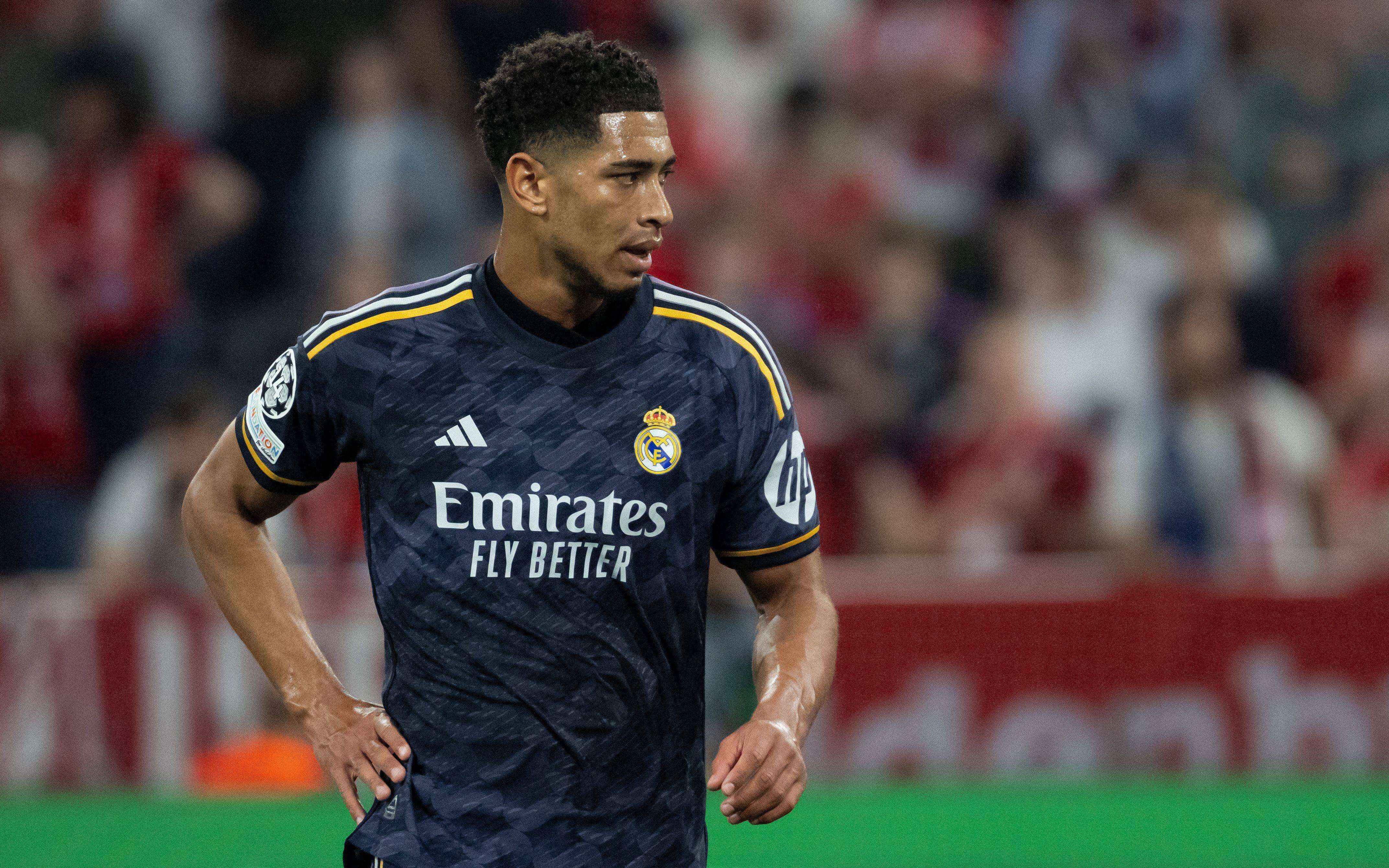 Jude Bellingham, durante el Bayern de Múnich-Real Madrid.