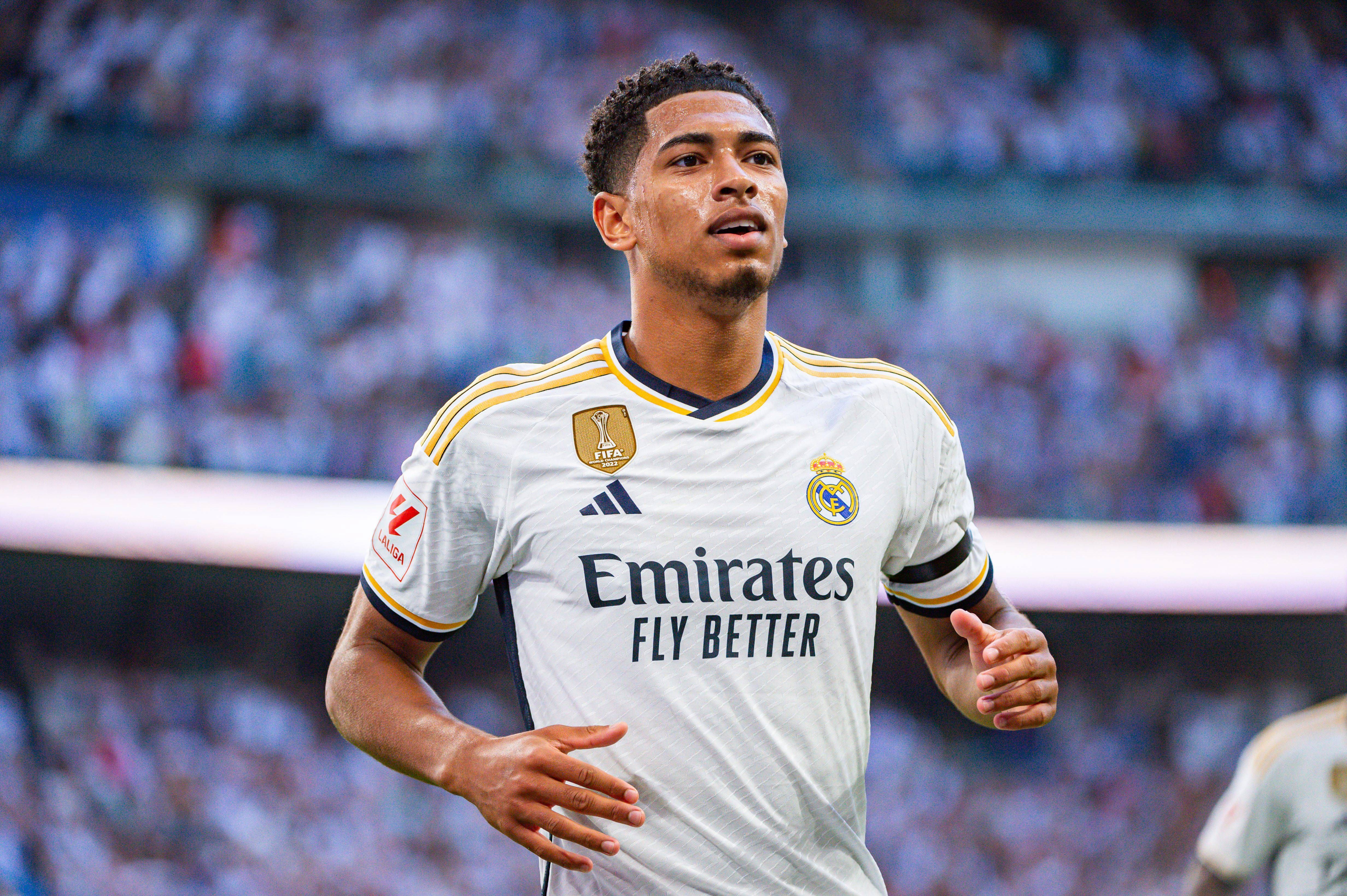  Jude Bellingham, en un partido con el Real Madrid en LALIGA.