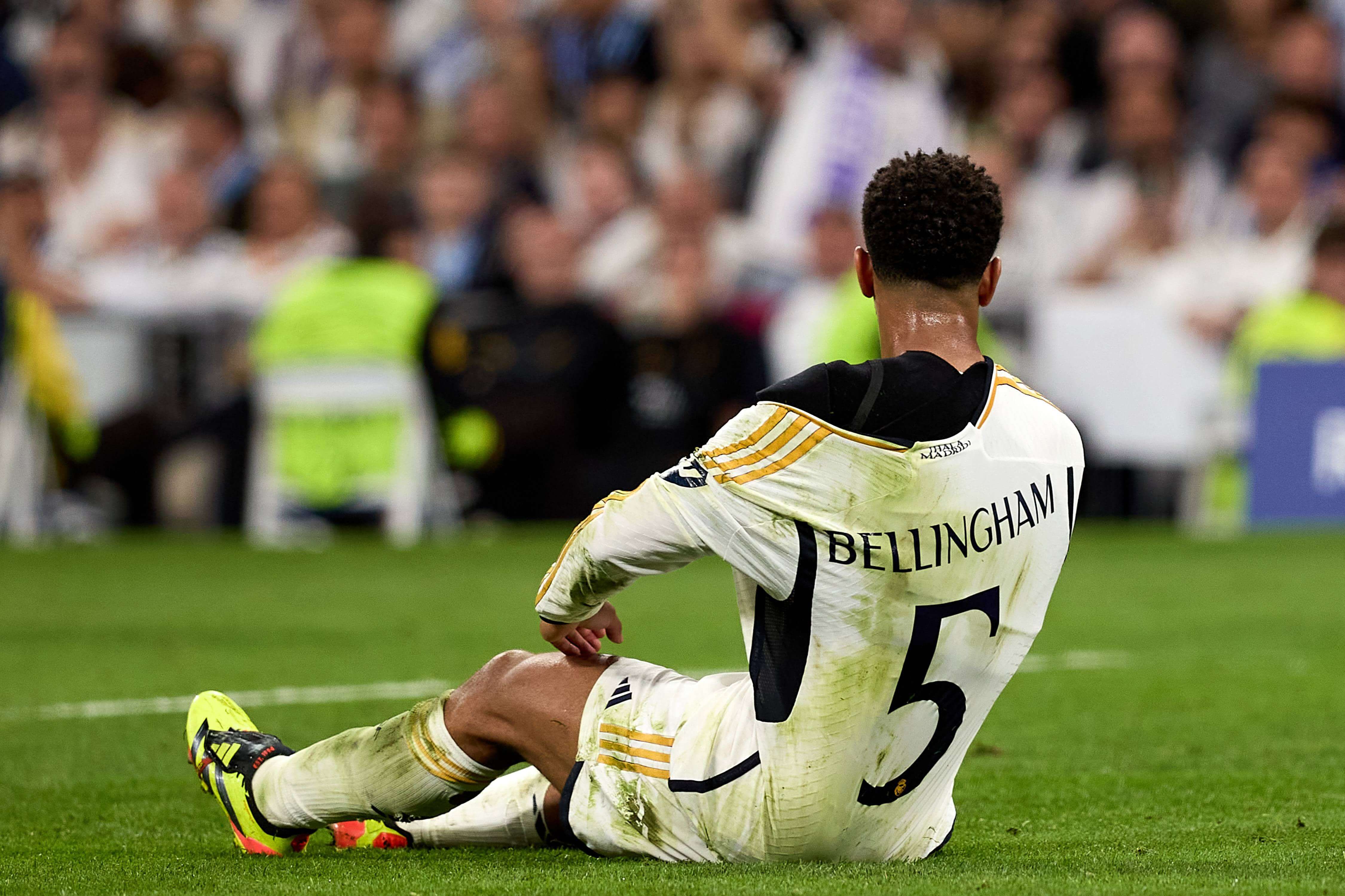  Jude Bellingham, durante el Real Madrid-Manchester City.