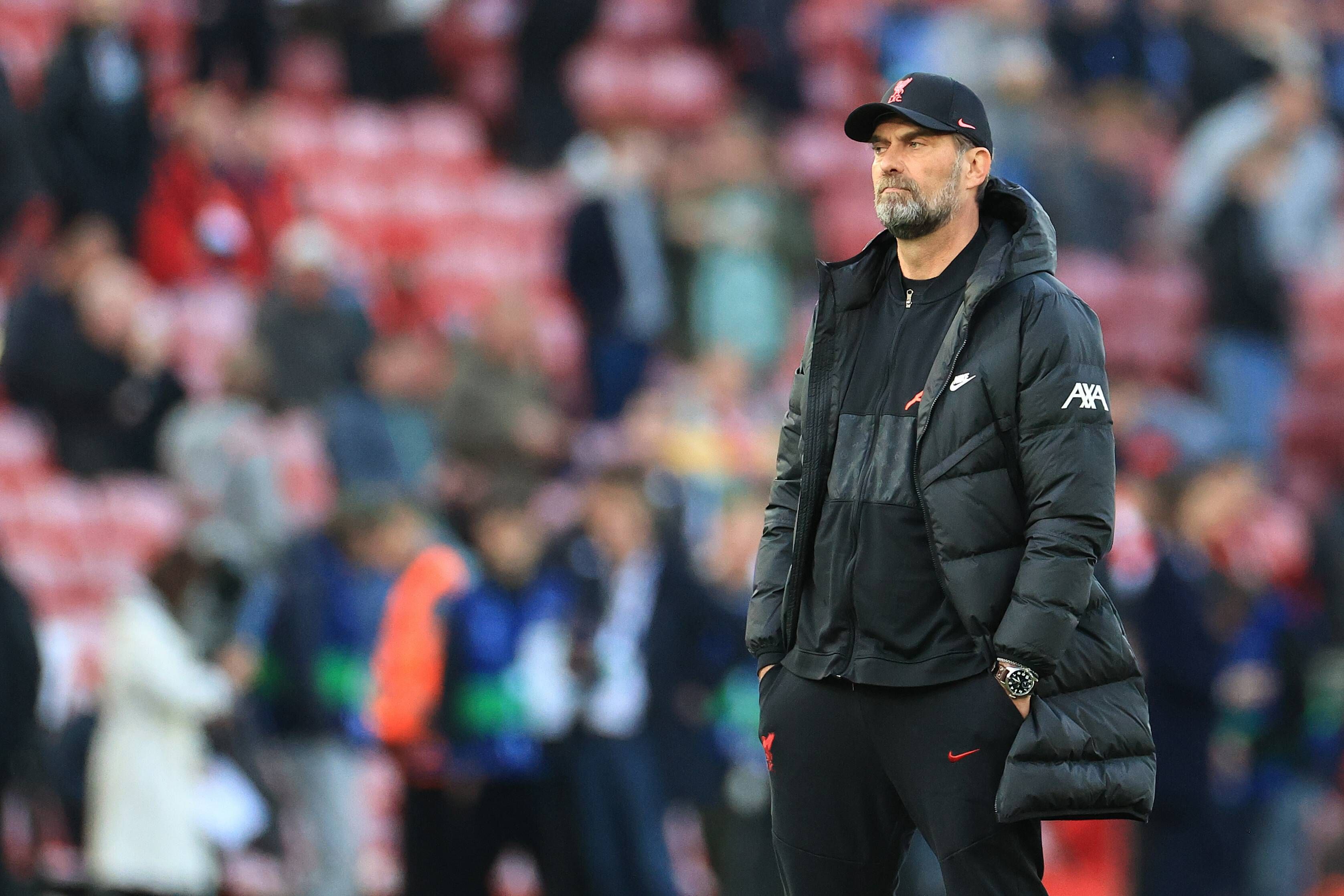  Jurgen Klopp, en un partido del Liverpool.