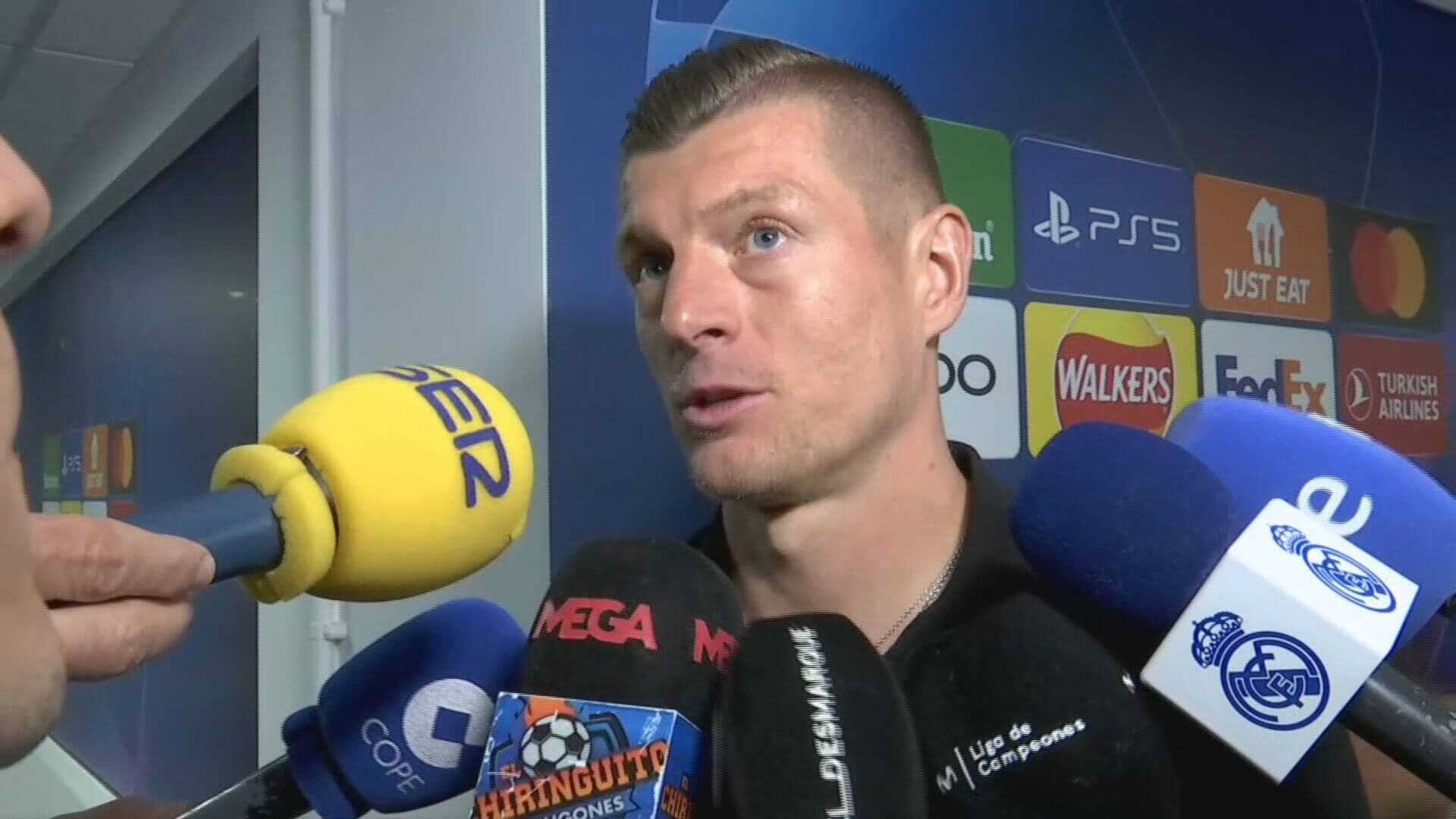 Toni Kroos contestó a las acusaciones del juego defensivo del Real Madrid.