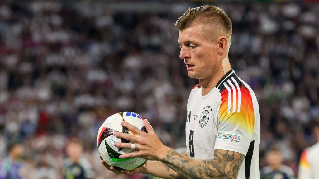Toni Kroos, durante el partido ante Escocia (Fuente: Cordon Press)