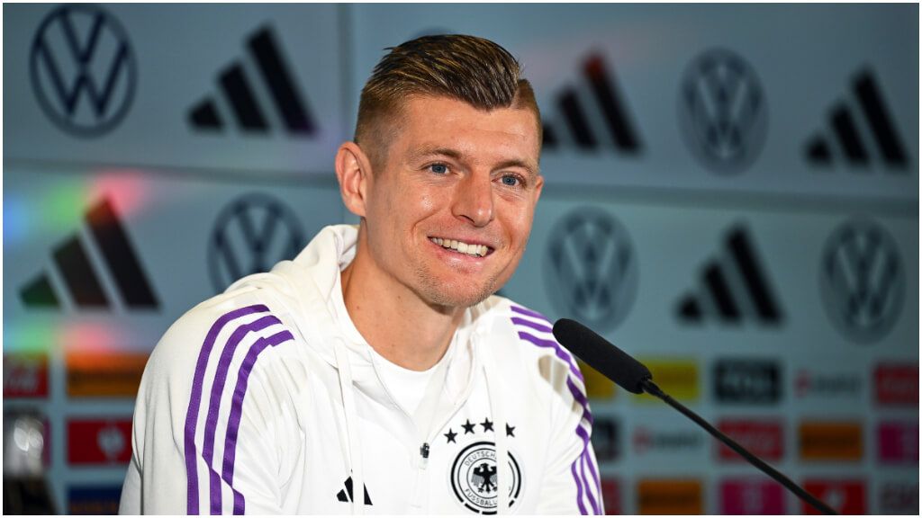  Toni Kroos, en rueda de prensa