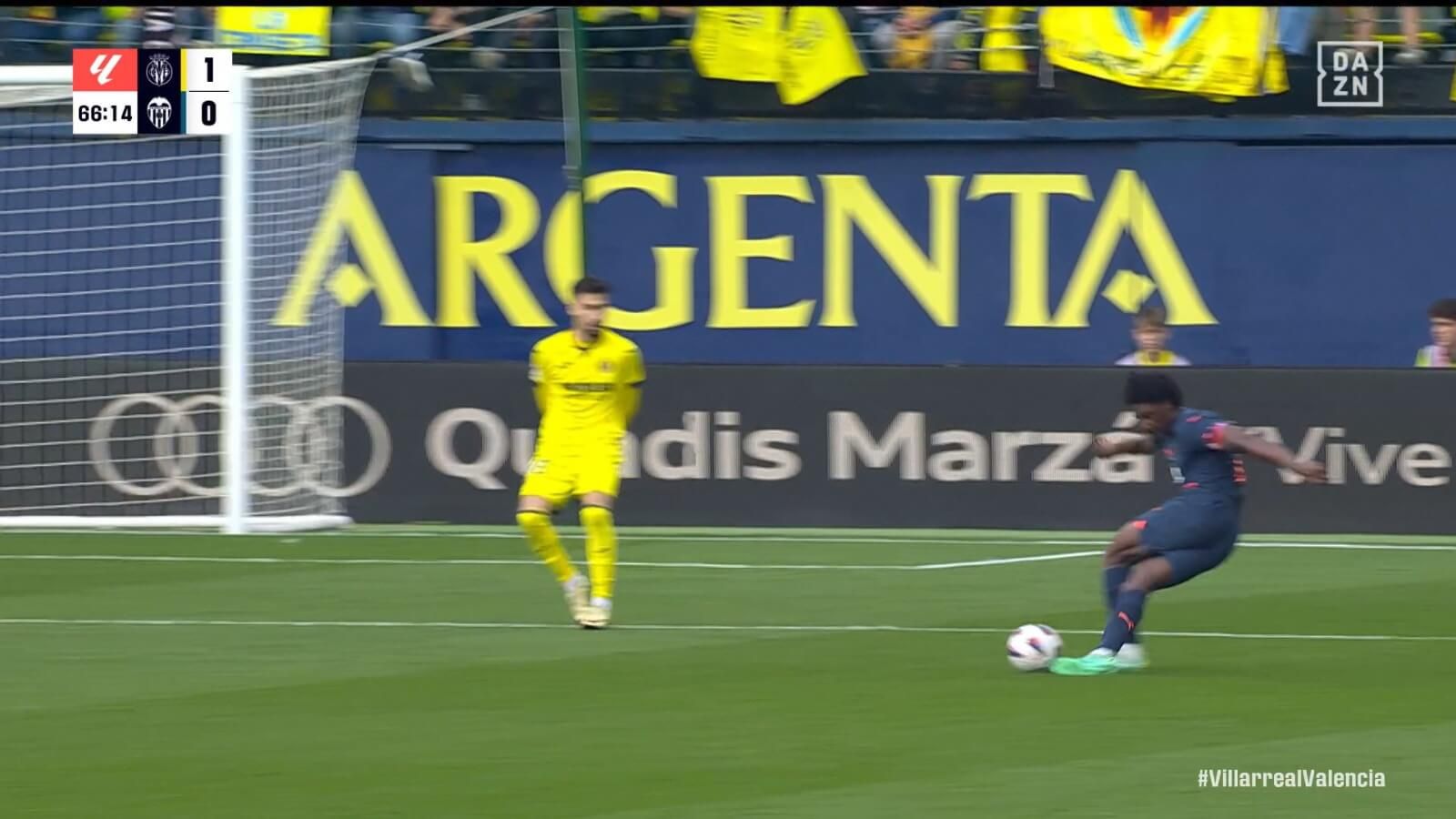  La rabona de Thierry.