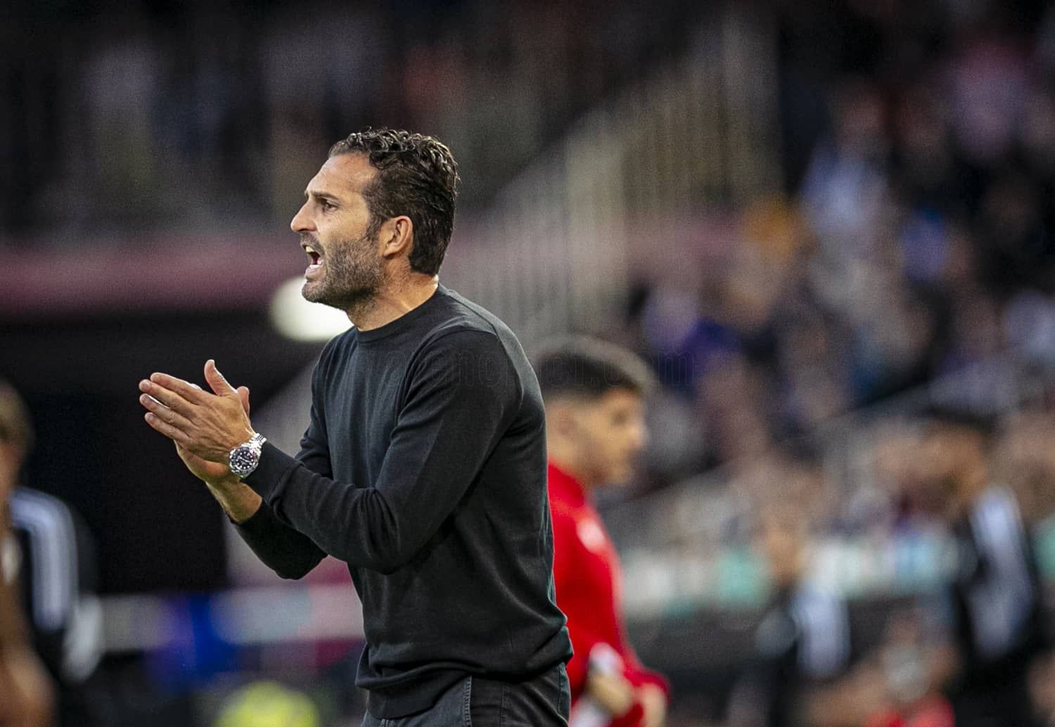 Rubén Baraja, ante el Real Valladolid.