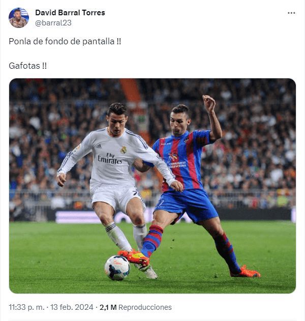  La respuesta de David Barral a Juan Guarnizo (@barral23)