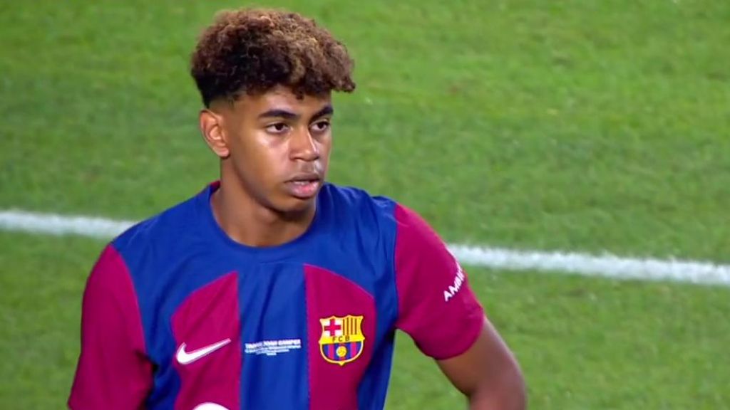  Lamine Yamal en el Joan Gamper.