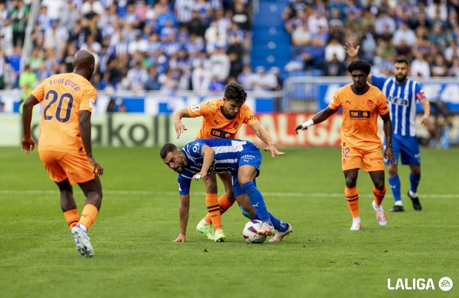  Lance del Alavés-Valencia.