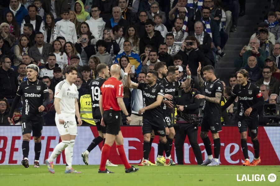  Lance del Real Madrid-Leganés en el Santiago Bernabéu.