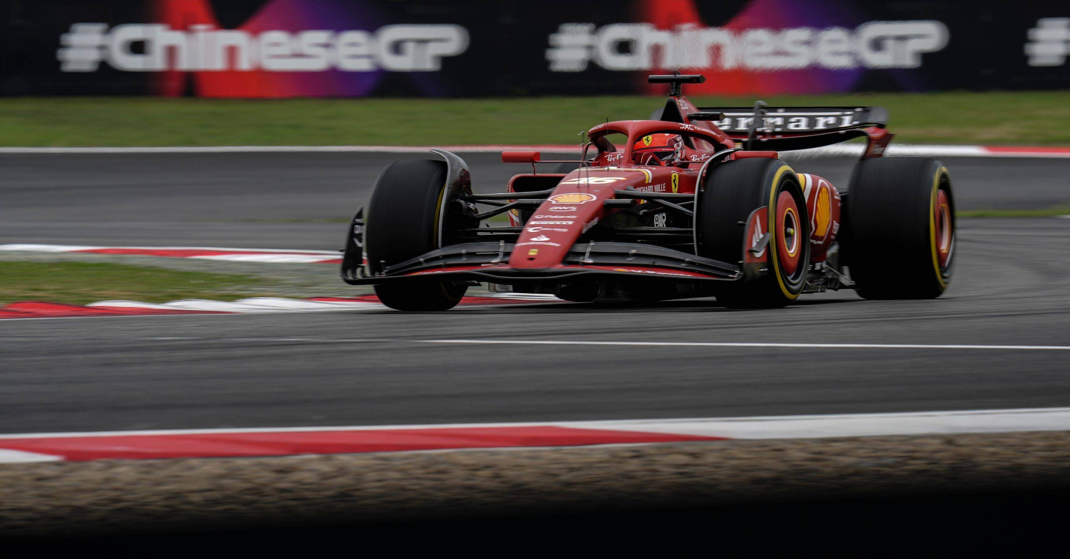  Charles Leclerc, en el GP de China.