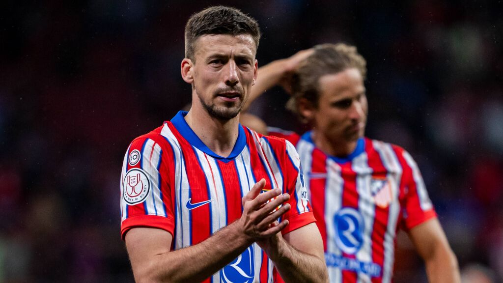 Clément Lenglet tras un partido con el Atlético de Madrid (Fuente: Cordon Press)