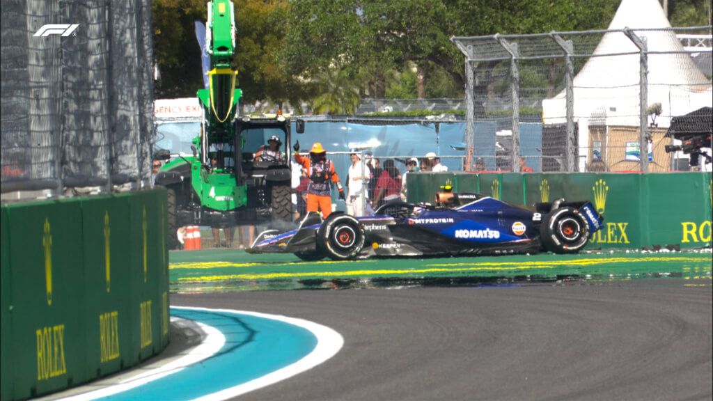  Sargeant, en el GP de Miami.