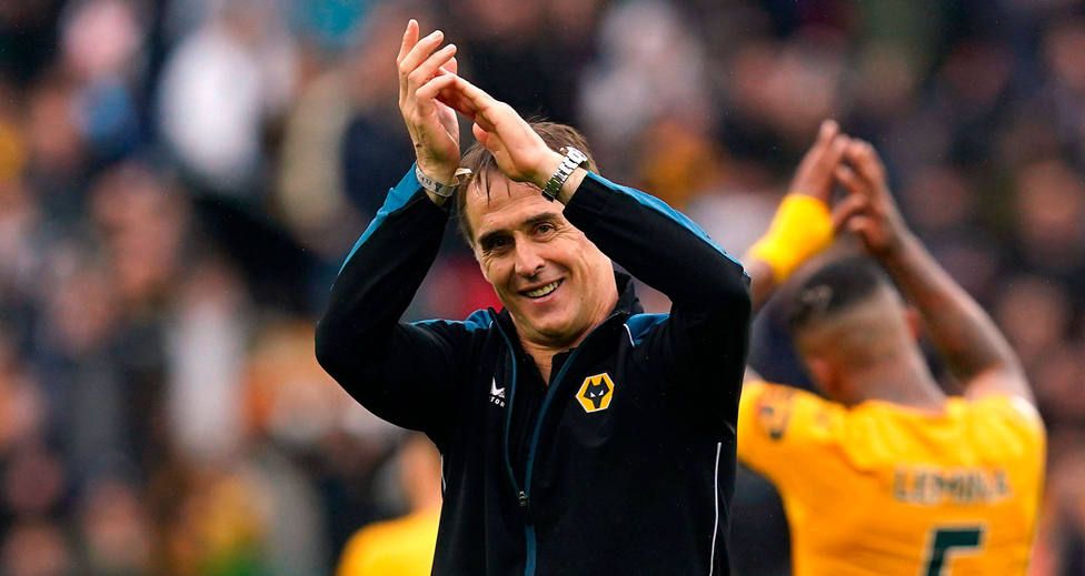 Lopetegui durante su etapa con los Wolves. Fuente: Cordon Press.