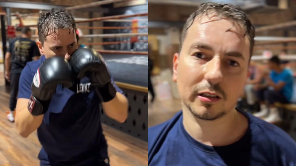 Jorge Lorenzo retando a Dani Pedrosa a un combate de boxeo