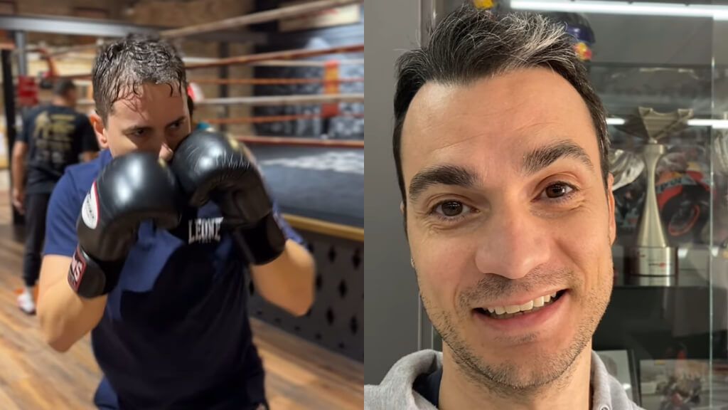  Jorge Lorenzo y Dani Pedrosa se retan a un combate de boxeo