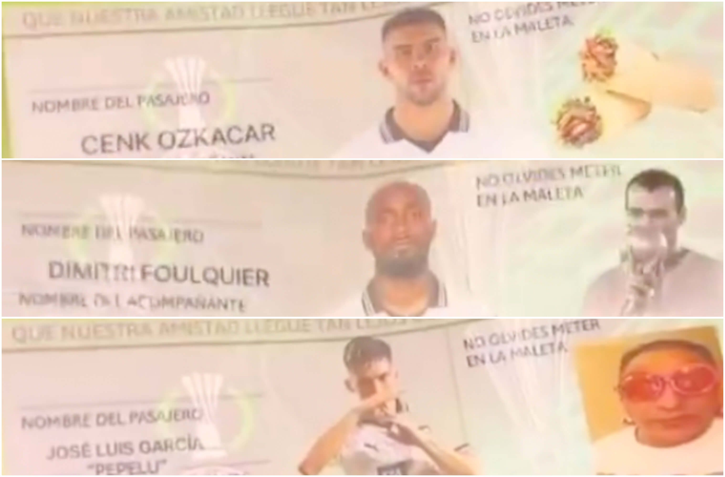 Los billetes de avión de Cenk. Foulquier y Pepelu.