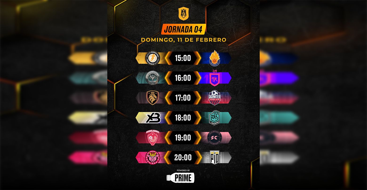 Los horarios de la Jornada 4 de la Kings League 2024