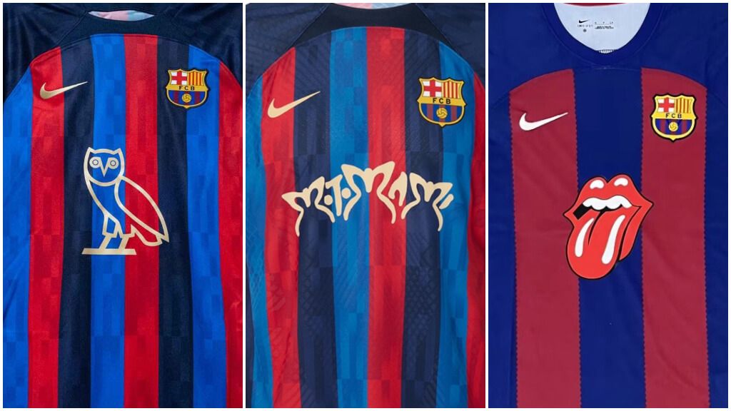  Los patrocinios musicales del FC Barcelona (Fotos: Redes Sociales)