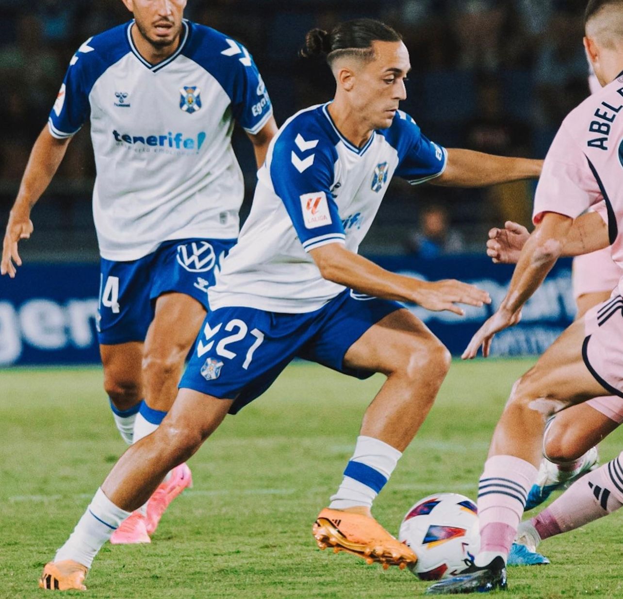  Luismi Cruz con el Tenerife.