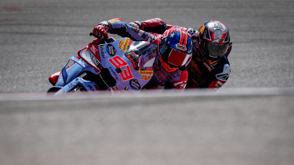 Marc Márquez, en el GP de Austin.