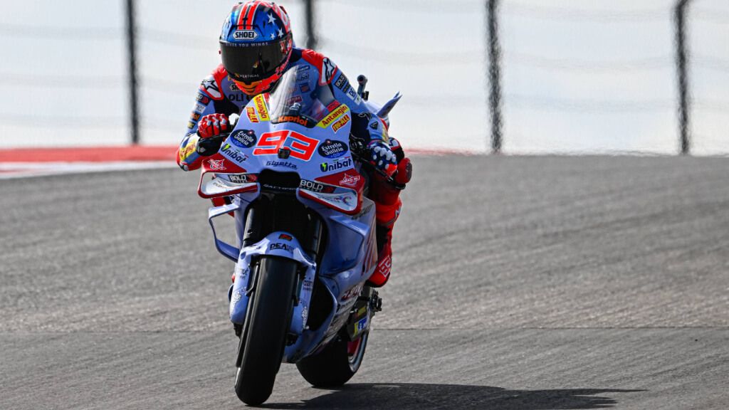 Marc Márquez, en el GP de Austin.