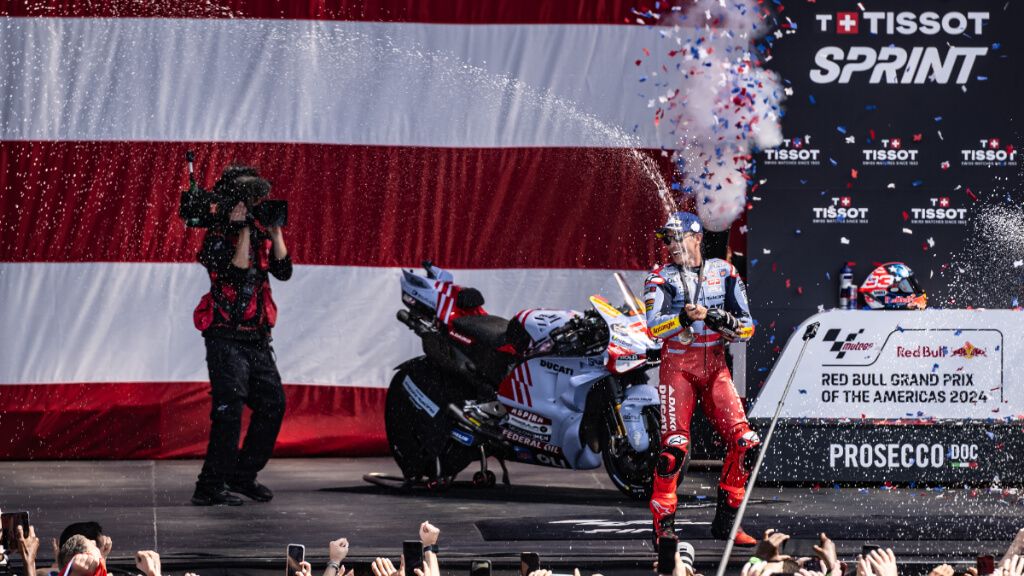  Marc Márquez, en el GP de Austin.