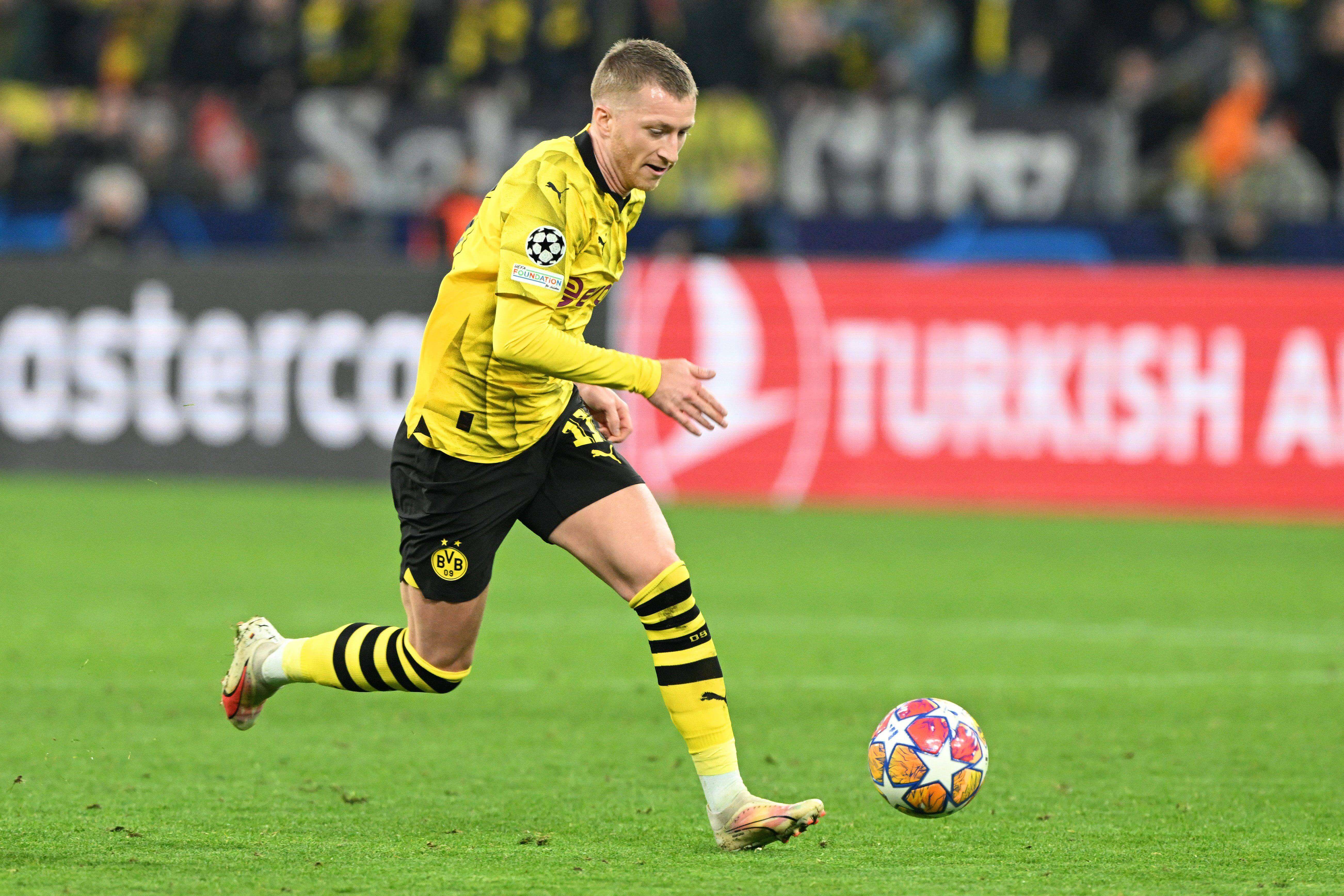 Marco Reus, durante el Borussia Dortmund-PSV.