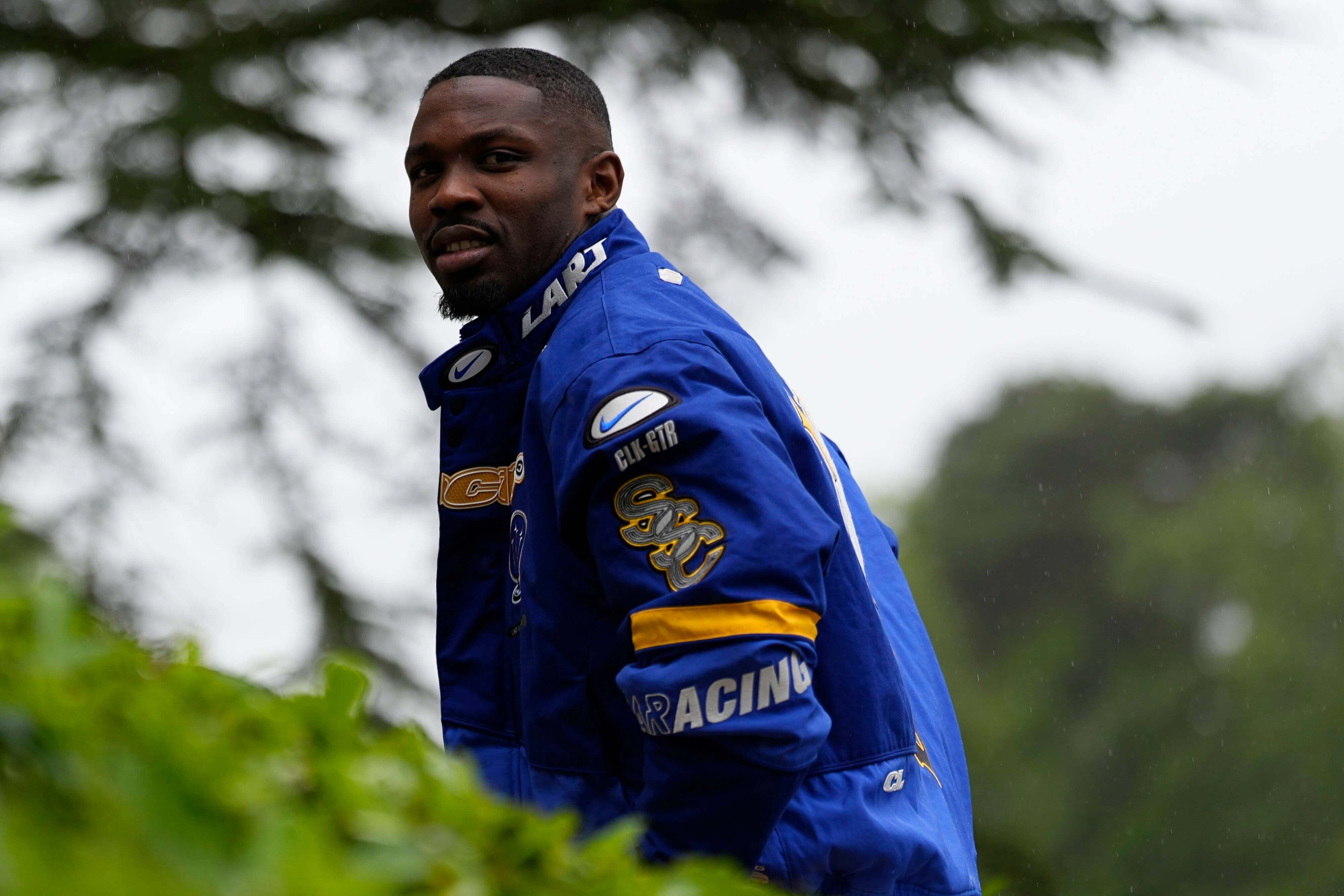  Marcus Thuram, a su llegada a la concentración de Francia.