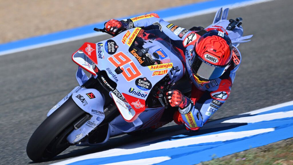 Marc Márquez, en el GP de Jerez.