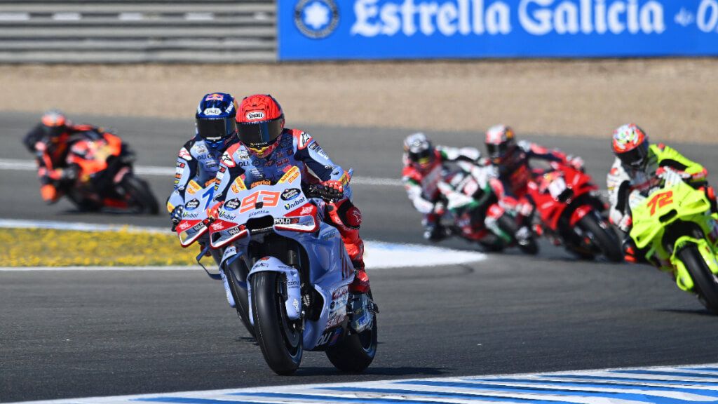  Marc Márquez, en el GP de Jerez.