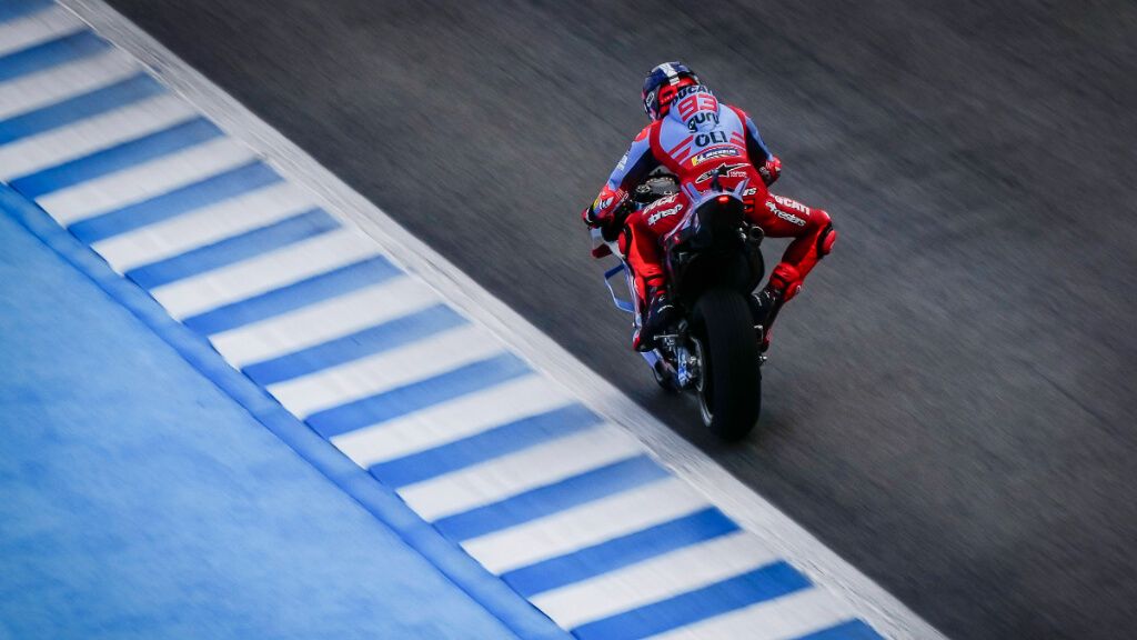 Marc Márquez, en el GP de Jerez.