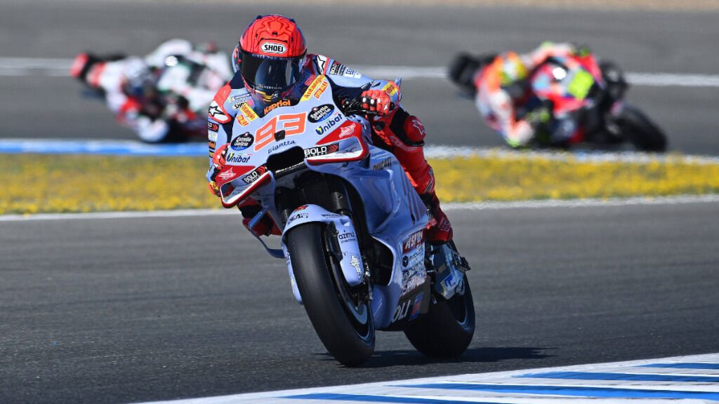  Marc Márquez, en el GP de Jerez.