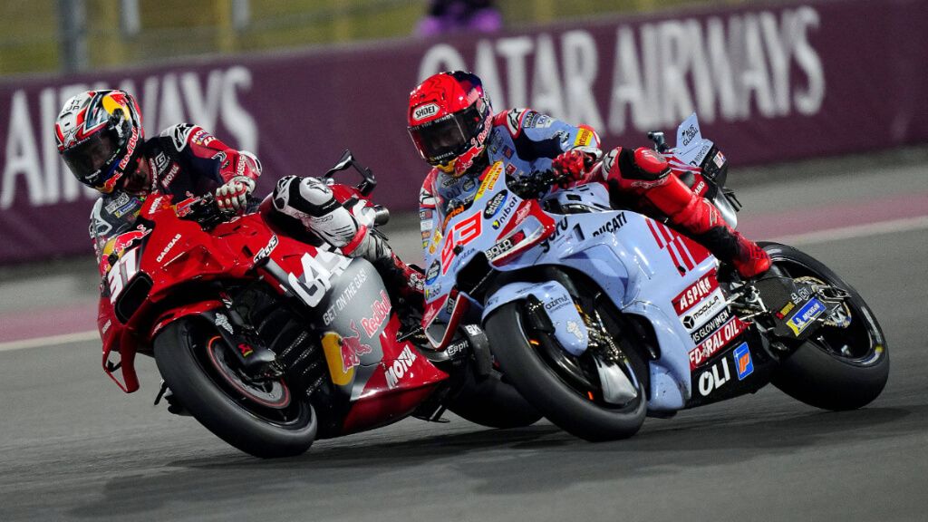 Pedro Acosta, en Qatar.