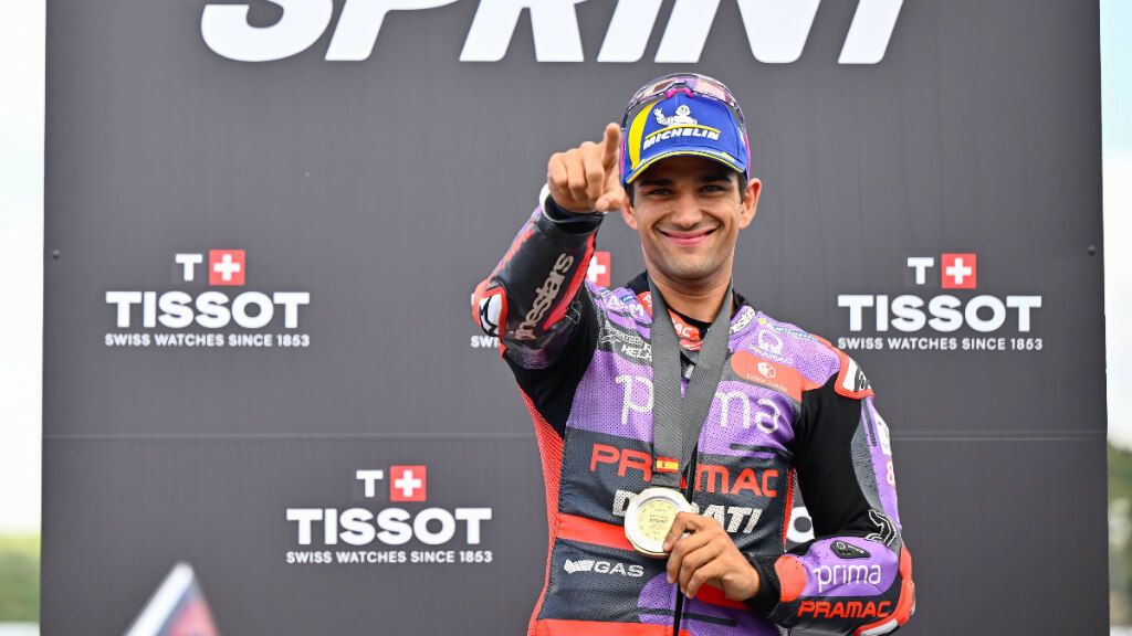 Jorge Martín, en el GP de Le Mans.