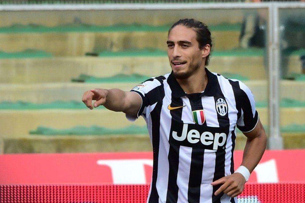 Martín Cáceres, con la Juve.